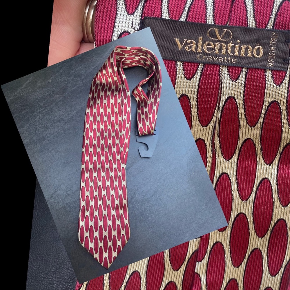 Valentino men’s silk  tie